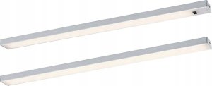 Paulmann Zestaw opraw podszafkowych SET LINE DIM PIR 2x4W 2x350lm 350mm 30000K 230V chrom matowy / aluminium 1