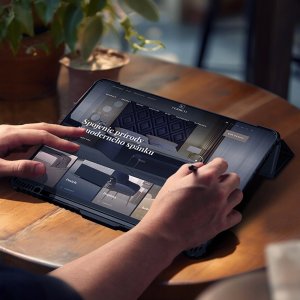 Etui na tablet Nillkin Etui Nillkin Bumper Leather Case Pro na iPad Air 13" (2024) - czarne 6