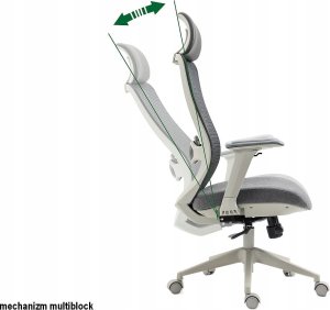 Krzesło biurowe Signal Fotel ergonomiczny ERGON czarny 14