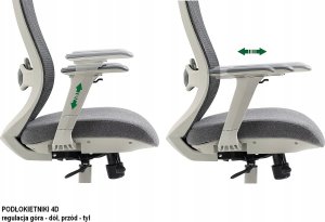 Krzesło biurowe Signal Fotel ergonomiczny ERGON czarny 9