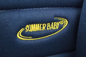 Fotelik samochodowy Summer Baby Cosmo I-Size 76-150cm czarno-niebieski 7
