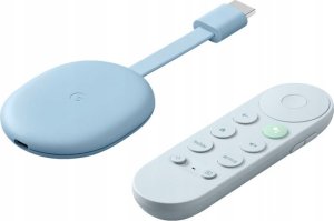 Odtwarzacz multimedialny[PRODUKT WYCOFANY] ML Odtwarzacz multimedialny Google Chromecast 4K z Google TV Niebieski 1