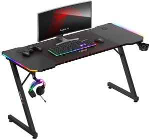 Biurko Huzaro Hero 3.3 RGB Czarne 140 cmx60 cm 21
