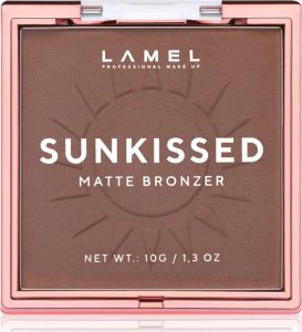 Lamel LAMEL Kompaktowy Puder brązujący Sunkissed Matte Bronze NR 402 10g 1