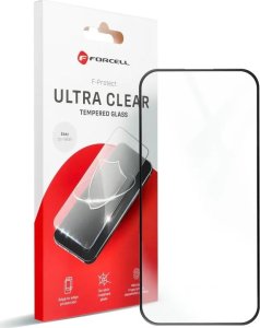 ForCell Szkło Hartowane Forcell Ultra Clear Glass - do Iphone 16 czarny 2
