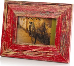 Ramka Victoria Collection Photo frame Bad Disain 10x15 5cm, red 1
