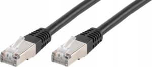 Vivanco Vivanco network cable CAT 6 1m, black (45315) 1