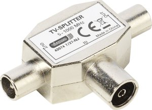Vivanco Vivanco TV two-way splitter (48074) 1