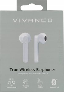 Słuchawki Vivanco Vivanco wireless headset Smart Air Pair, white (60599) 1