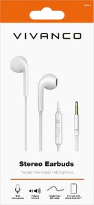 Słuchawki Vivanco Vivanco headset Stereo Earbuds, white (61741) 2