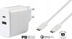 Ładowarka Vivanco Vivanco charger USB-C - USB-A 65W 1m (62773) 1