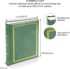 Victoria Collection VAlbum B 10x15/200M Classic, zielony 2 szt. 2