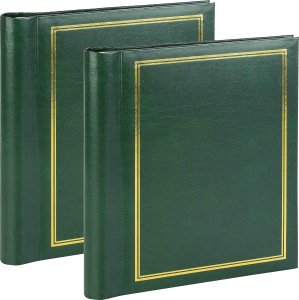 Victoria Collection Album SA40S Magnetic 40pgs Classic, green 2pcs 1