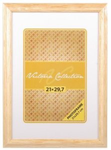 Ramka Victoria Collection Photo frame Velvet 21x29,7, natural (VI2565) 1