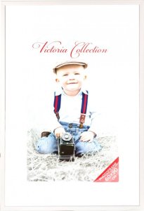 Ramka Victoria Collection Photo frame Natura 60x90, white (VI2539) 1
