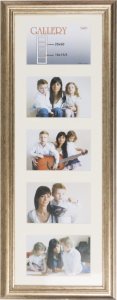 Ramka Victoria Collection Photo frame Ema Gallery 20x60/5/10x15, bronze (VF3968) 1