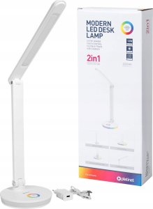 Lampka biurkowa Platinet Platinet desk lamp PDL400 12W, white (45937) 1