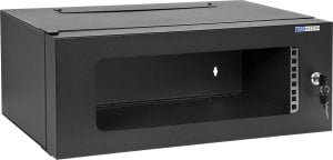 Szafa Qoltec W5304/B - szafa Rack 19" - 540x362x4U 1