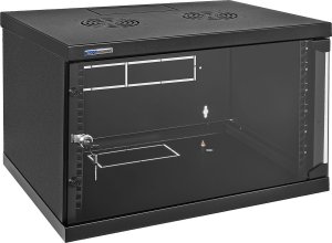 Szafa Qoltec WSH5406/B - szafa Rack 19'' - 540x400x6U 1