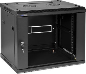 Szafa Qoltec W6409/B - szafa Rack 19" - 600x450x9U (Rozłożona) 1