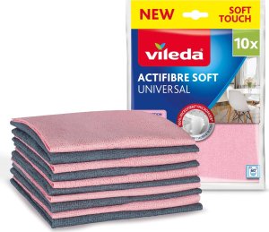 Osram Vileda Actifibre Ściereczki Soft 10szt. Uniwersalne z Mikrofibry 1