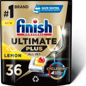 Finish Finish Ultimate Plus kapsułki do zmywarki tabletki Powerball 36 szt lemon 1