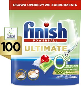 Finish Kapsułki do zmywarki Ultimate 0% 100 szt. 1