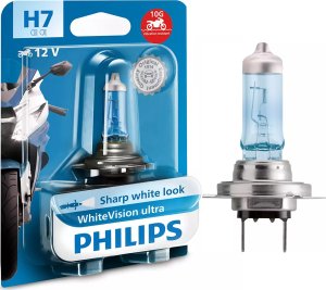 Osram Philips White Vision Ultra Moto H7 12V 55W 1