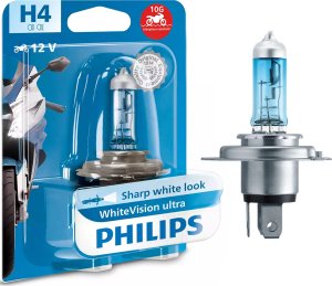 Osram Philips White Vision Ultra Moto H4 12V 60/55W 1