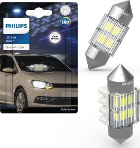 Osram Żarówka LED PHILIPS Ultinon Pro3100 30mm 6000K 1