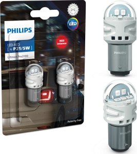 Osram Żarówki LED PHILIPS Ultinon Pro3100 P21/5W RED 1