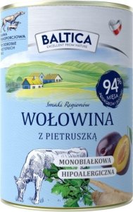 Baltica Mokra karma dla psa BALTICA Wołowina z pietruszką 400g 1