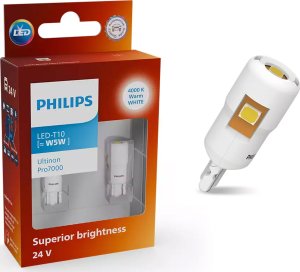 Osram Żarówki Philips LED Ultinon Pro7000 W5W WU70 24V 1