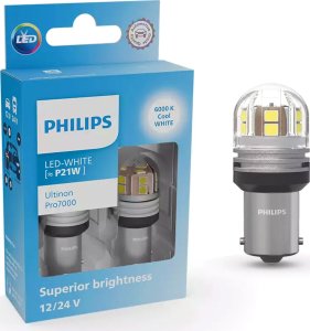 Osram Żarówki Philips LED Ultinon Pro7000 P21W CU70 12/24V 1