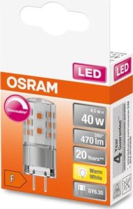 Osram OSRAM Lampa LED PIN 12V DIM GY6.35 2700K 4,5W 1