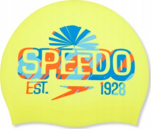 Speedo CZEPEK SILIKONOWY SLOGAN PRT CAP AU/AF/AM 1