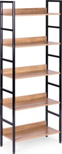 ModernHome Reał loftowy wysoki 5 półek metal MDF ModernHome 3