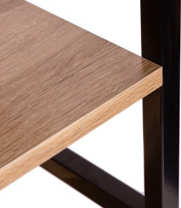 ModernHome Reał loftowy wysoki 5 półek metal MDF ModernHome 6