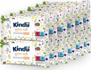 Osram Kindii Chusteczki nawilżane extra soft 12 x 60 szt 1