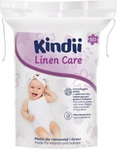 Osram Kindii Linen Care delikatne Płatki kosmetyczne dla niemowląt i dzieci 50szt 1