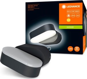 Kinkiet Osram LEDVANCE Kinkiet Ścienny Lampa LED Ruchoma 8W IP44 1