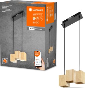 Lampa wisząca Osram LEDVANCE ORBIS Lampa wisząca drewno 21W SMART+WIFI 1