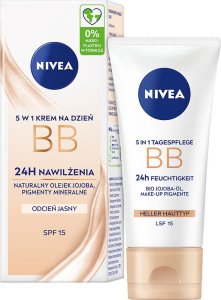 Osram Nivea BB Krem 5 w 1 Nawilżający SPF15 odcień jasny 1