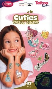 Gazelo TYTOO TATUAŻE NAKLEJKI CUTIES 1