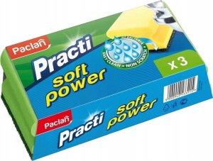 Osram Paclan Practi Gąbki do Naczyń Soft Power 3szt. 1