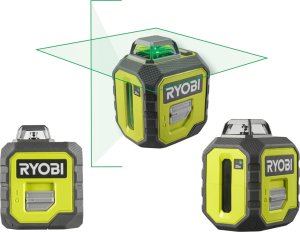 Osram Ryobi Laser Krzyżowy Płaszczyznowy Zielony 360 RB360GLL 1