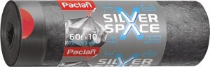 Osram Worki na Śmieci z taśmą PACLAN Silver Space mocne elastyczne 60L - 10 sztuk 1