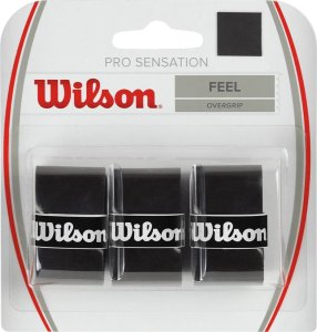 Wilson Owijka Wilson Pro Sensation Feel Overgrip 3 szt. czarne WRZ4010BK 1