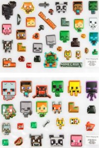Paladone PALADONE Minecraft Naklejki dekoracyjne 2