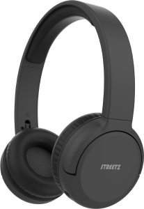 Słuchawki Streetz BT210 Bluetooth ausinės STREETZ, su mikrofonu, sulankstomos, juodos / BT210-BLK / 6612085 1